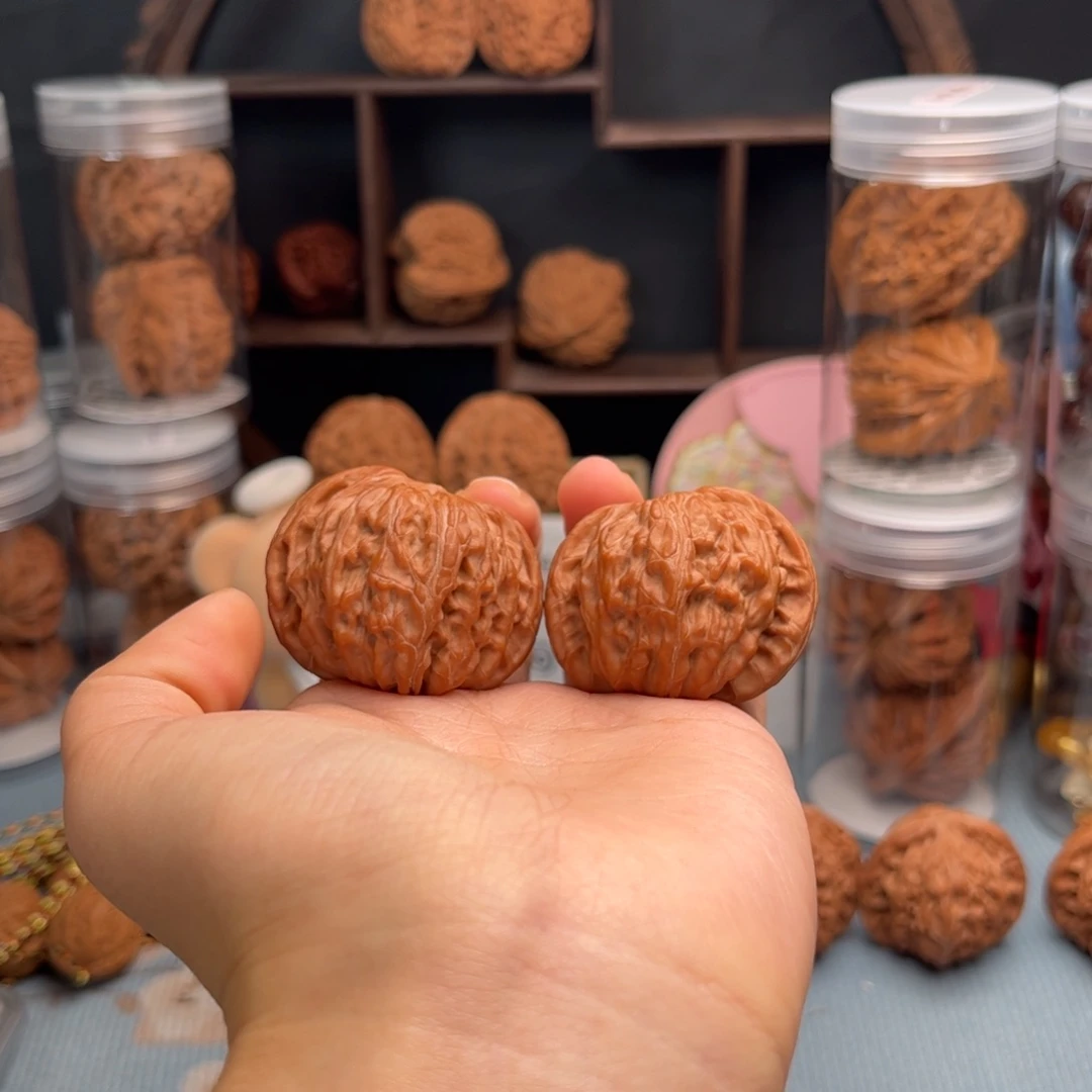 吊坠文玩核桃蝴蝶磨41