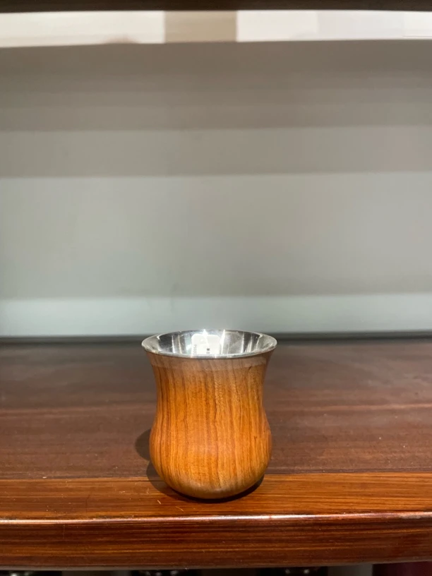 【达观紫器】花梨木茶杯CB0363