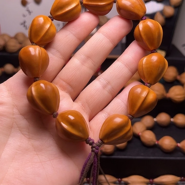 手串橄榄核鲨鱼贝19