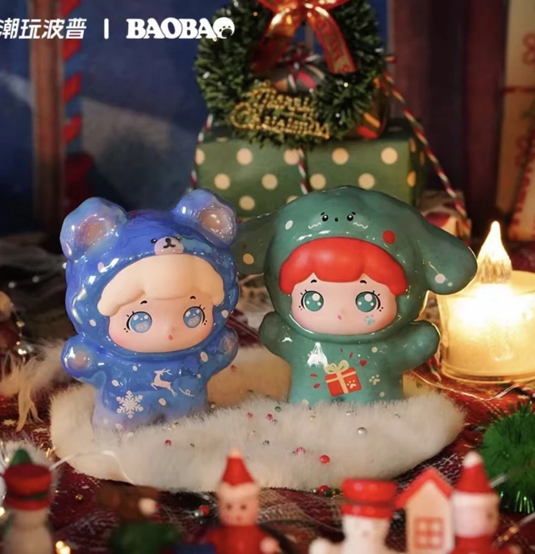 漫潮【拆盒】抱抱宠物店花环系列看谁最大系列盲盒盲袋