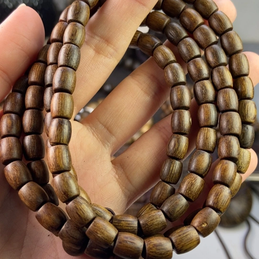 沉香手串老*-富森红土