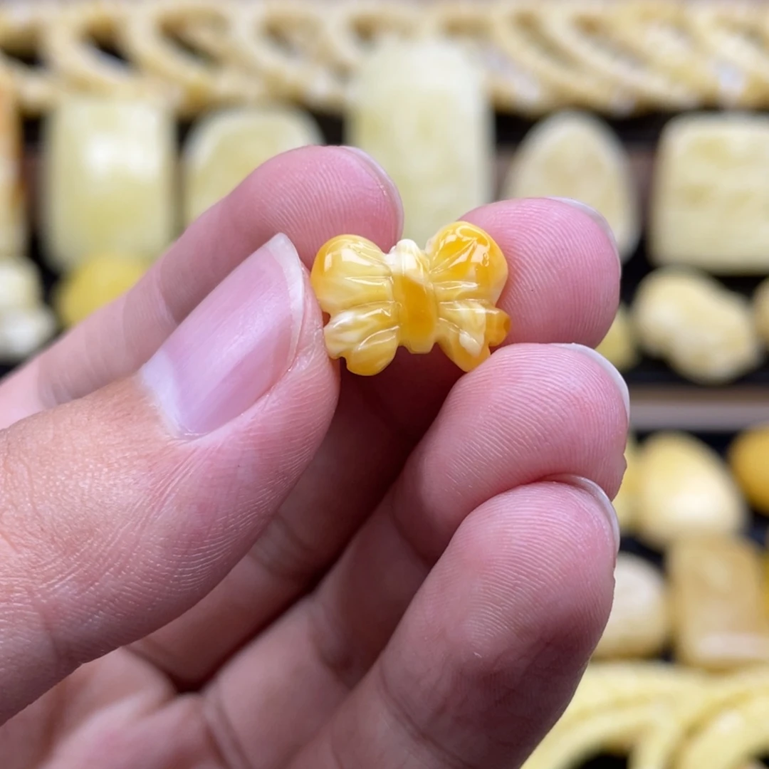 琥珀未镶嵌裸石琥珀蜜蜡