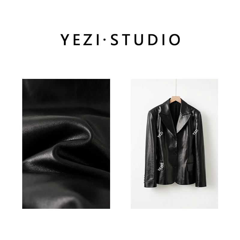 【山茶花】0.75mm油蜡绵羊皮星同款收腰显瘦羊皮皮衣25124015-2/20