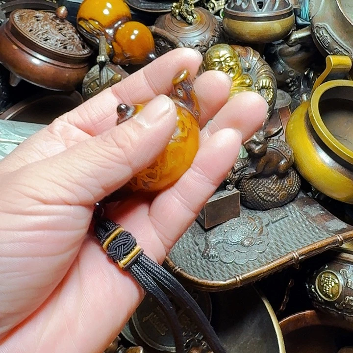 铜器摆件收收藏藏