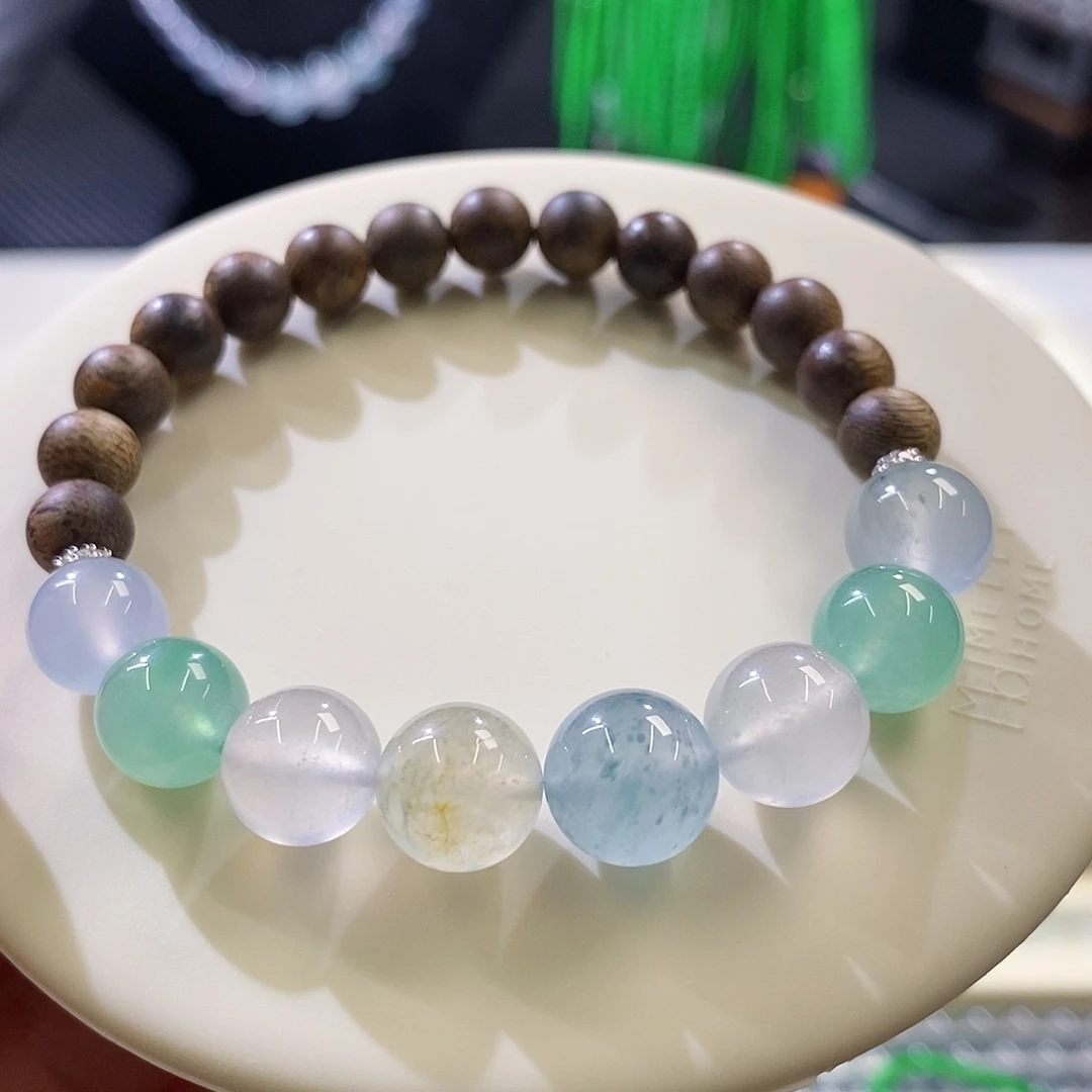 翡翠未镶嵌挂件半串