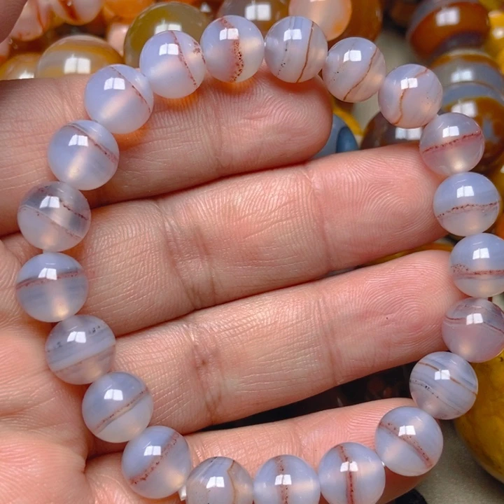 玛瑙/玉髓未镶嵌吊坠