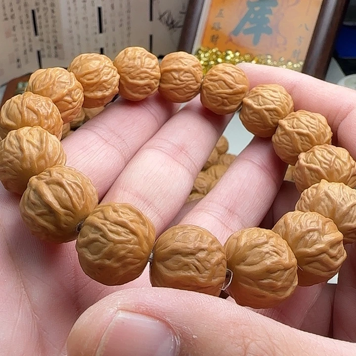 猴头核桃手串全品龙炎大毒液尺寸17mm