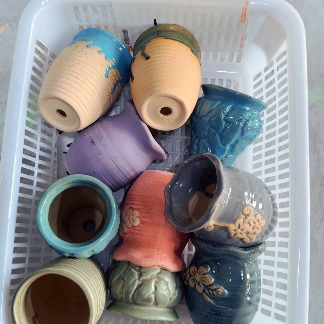 紫砂花盆粗陶盆醋