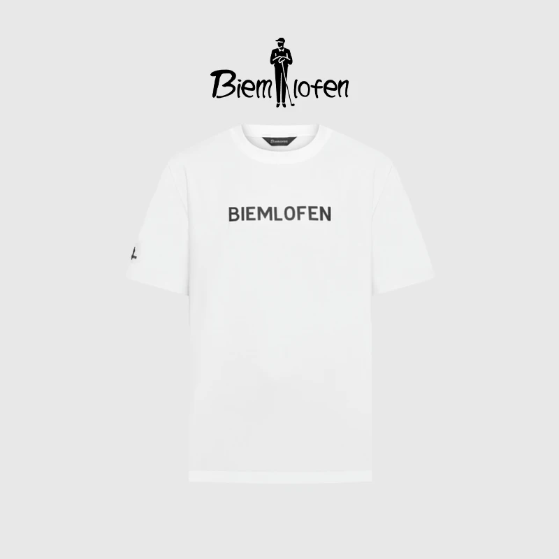 【抗菌凉感】比音勒芬2025夏季新款休闲简约亲肤短袖圆领男装T恤