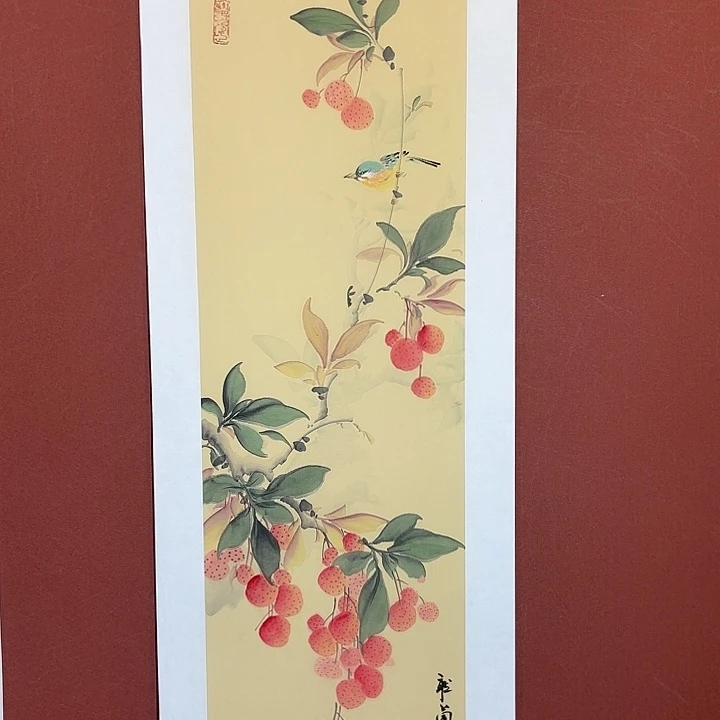 国画听兰老师花鸟