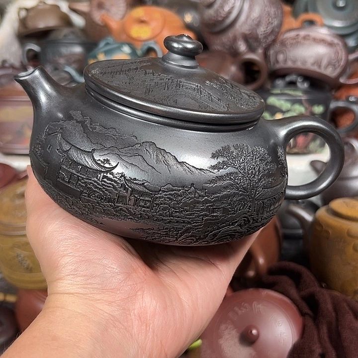 茶壶紫砂微瑕微瑕