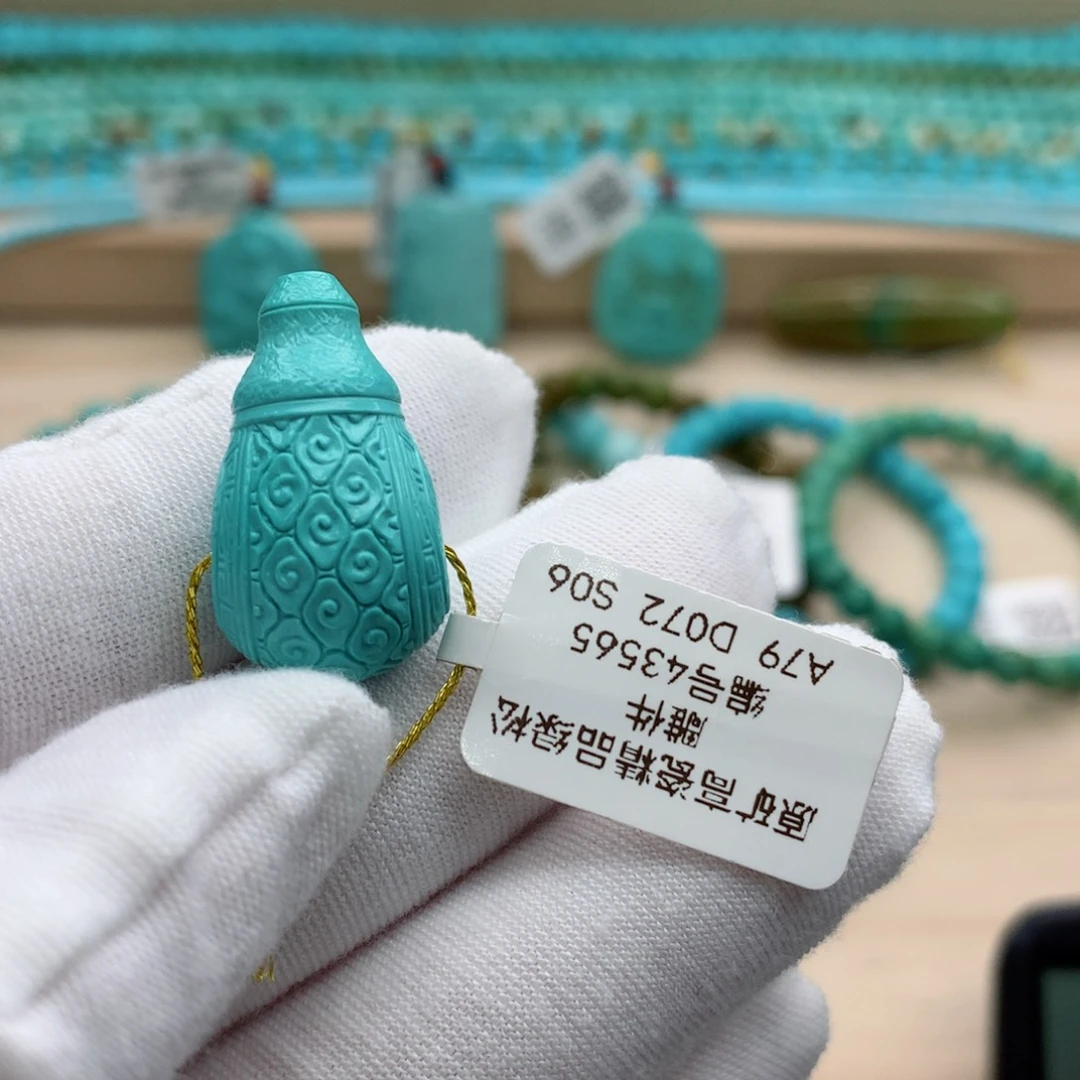 绿松石珠宝奇石未镶嵌