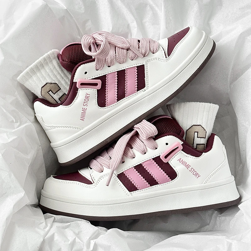 鞋子男款爆款2025新款干净感痞帅男鞋情侣款滑板鞋休闲百搭潮鞋子