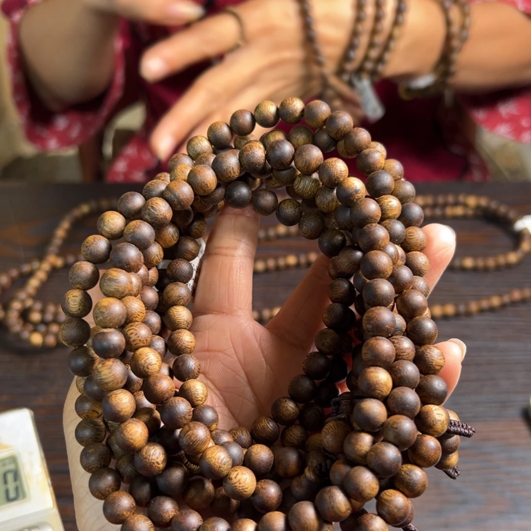 沉香手串白棋25克卡8多样性发1条