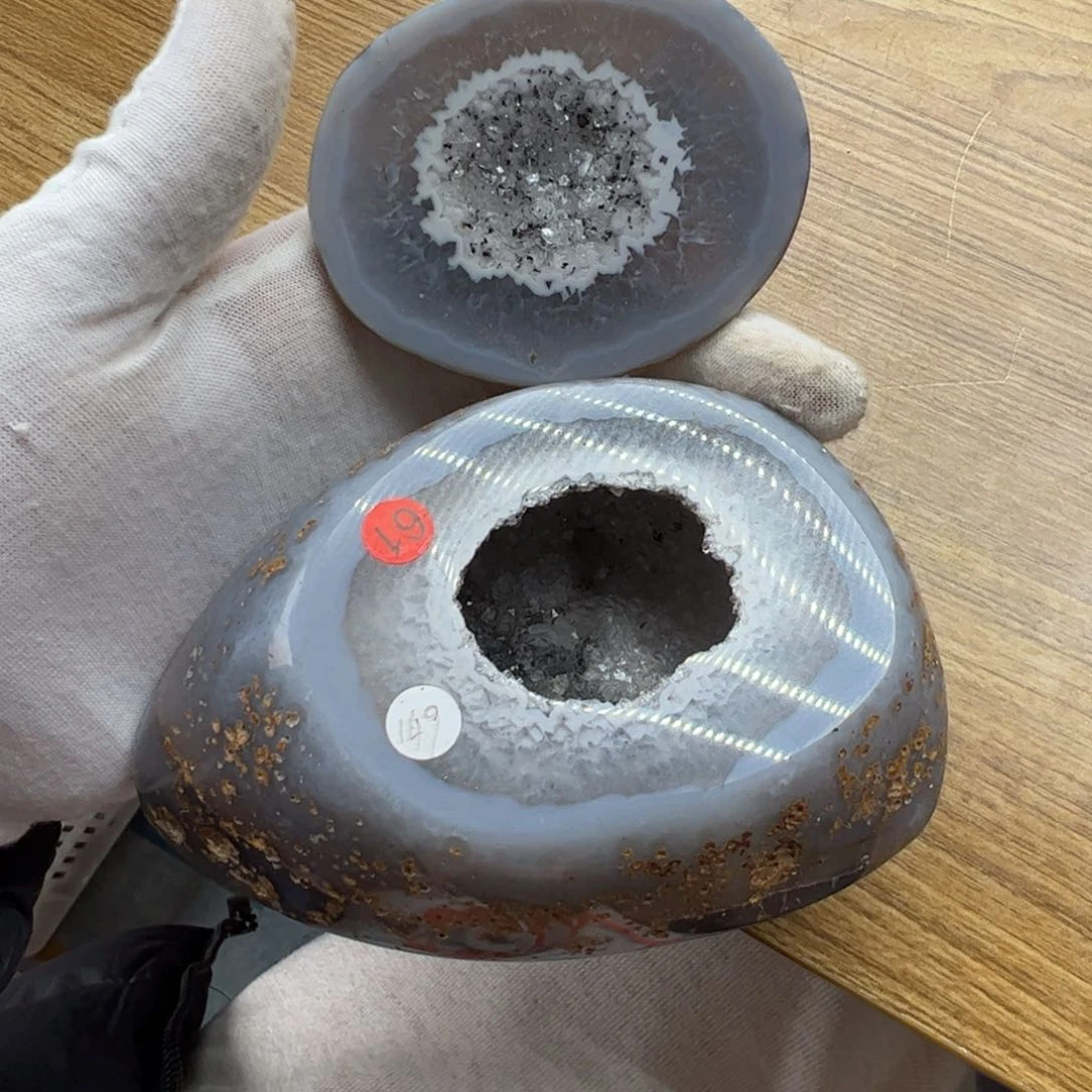 水晶摆件未镶嵌佳*聚宝盆61