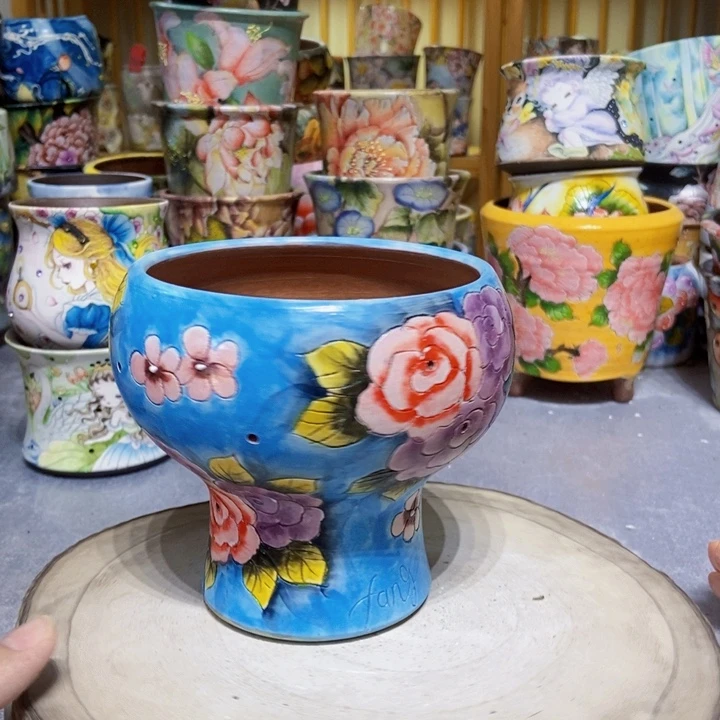 景德镇艺术手绘作品