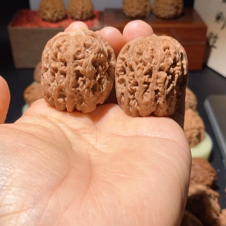 文玩核桃吊坠将军膀34+