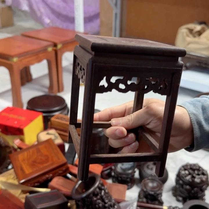 红木工艺品底座等