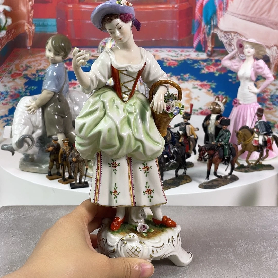 陶德累斯顿水晶瓷器欧瓷咖啡杯水晶杯