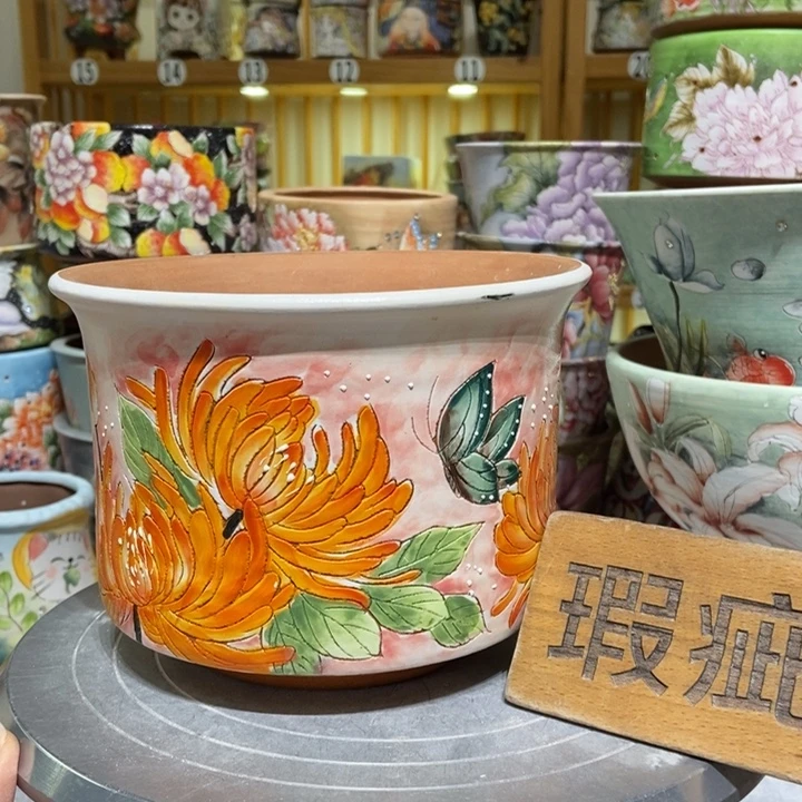 景德镇艺术手绘作品