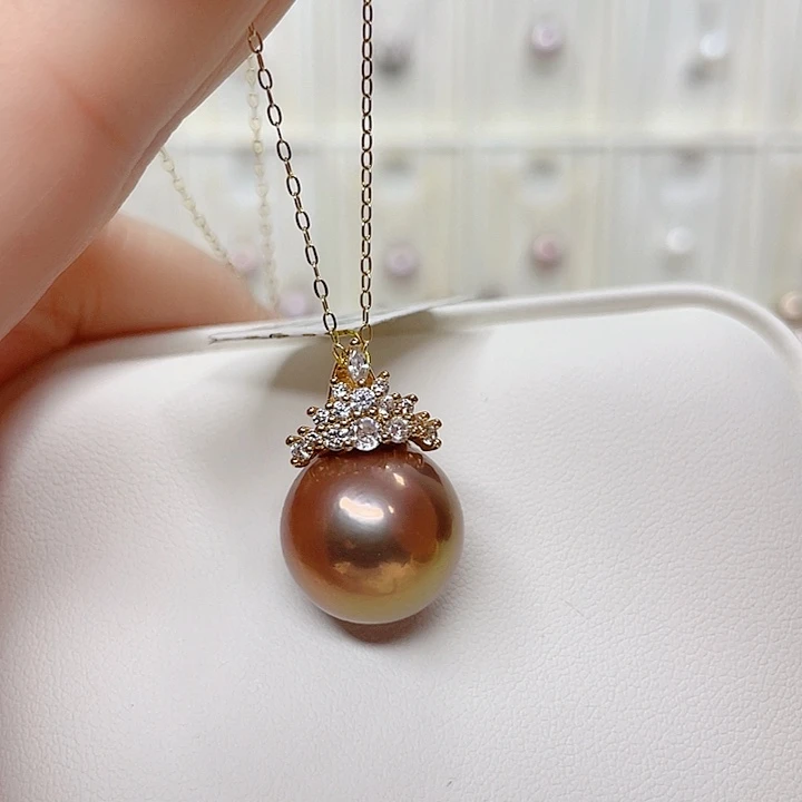 淡水珍珠合金吊坠(赠链)