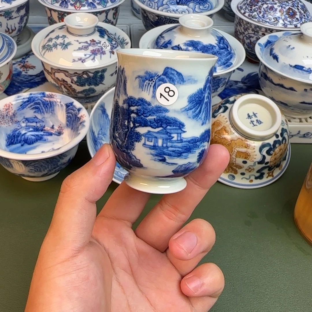 彦祖纯手工手绘茶具18