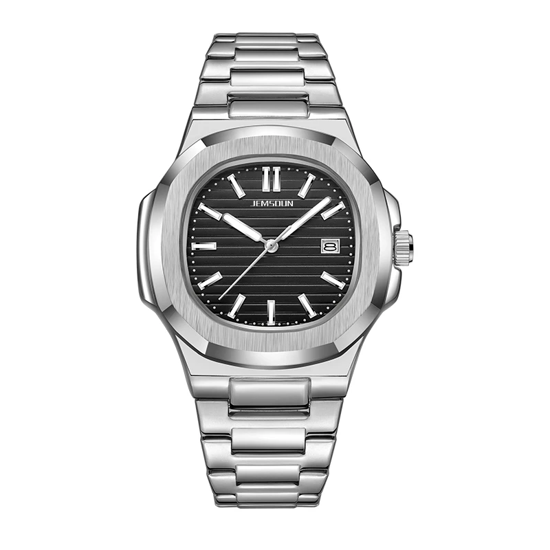 【云仓专柜】高端黑面腕表鹦鹉螺时尚百搭防水简约潮流手表JSD921D