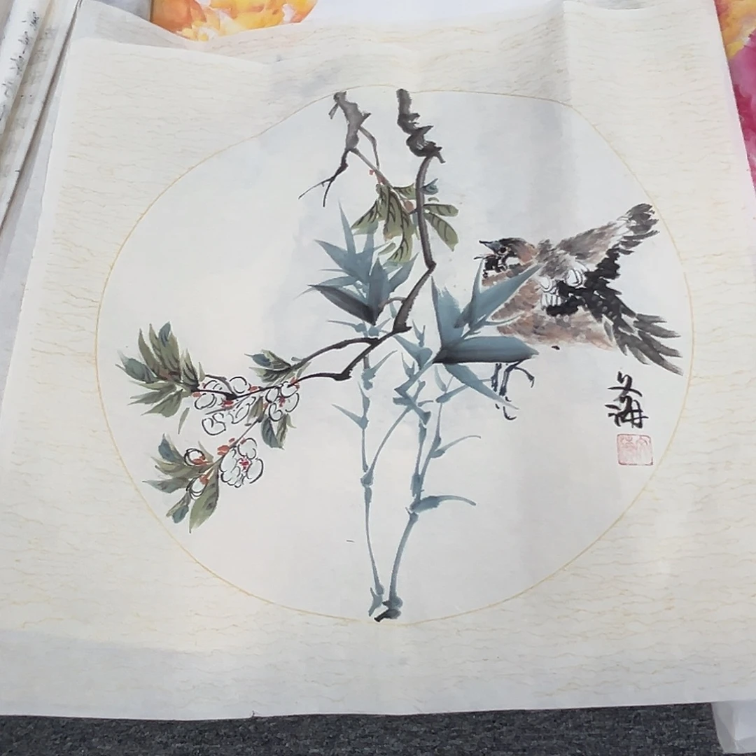 国画国画纯手绘作品