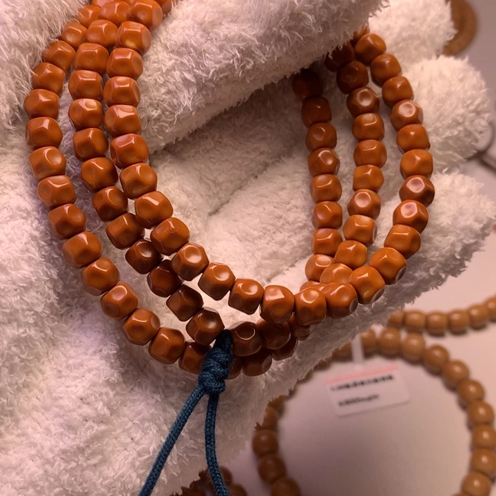 我***天橄榄核吊坠核尖无相108