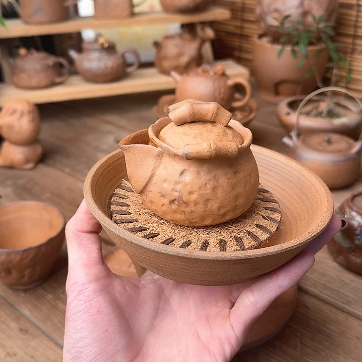 原矿老岩泥茶器系列