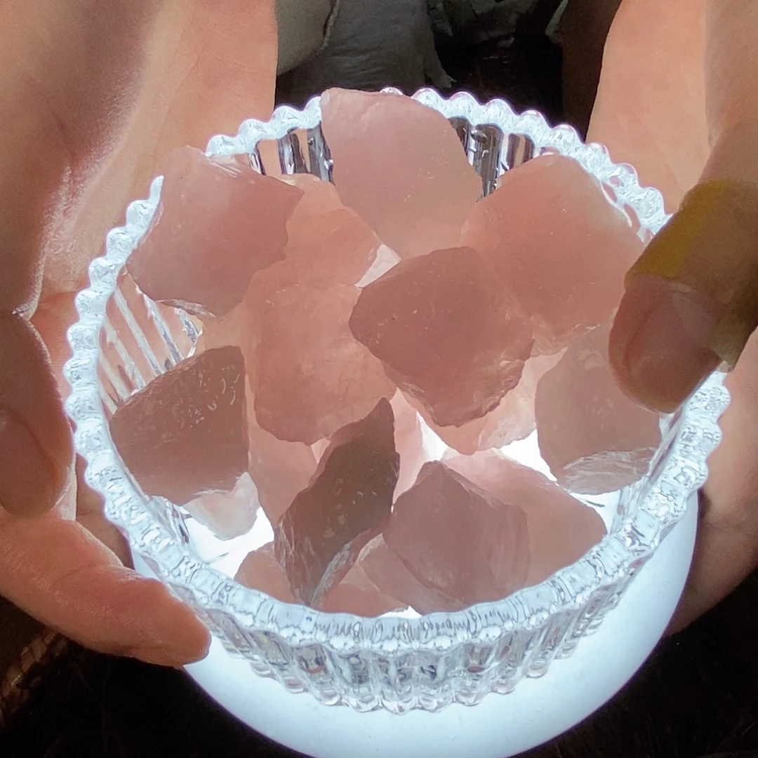 水晶珠宝半成品未镶嵌100g