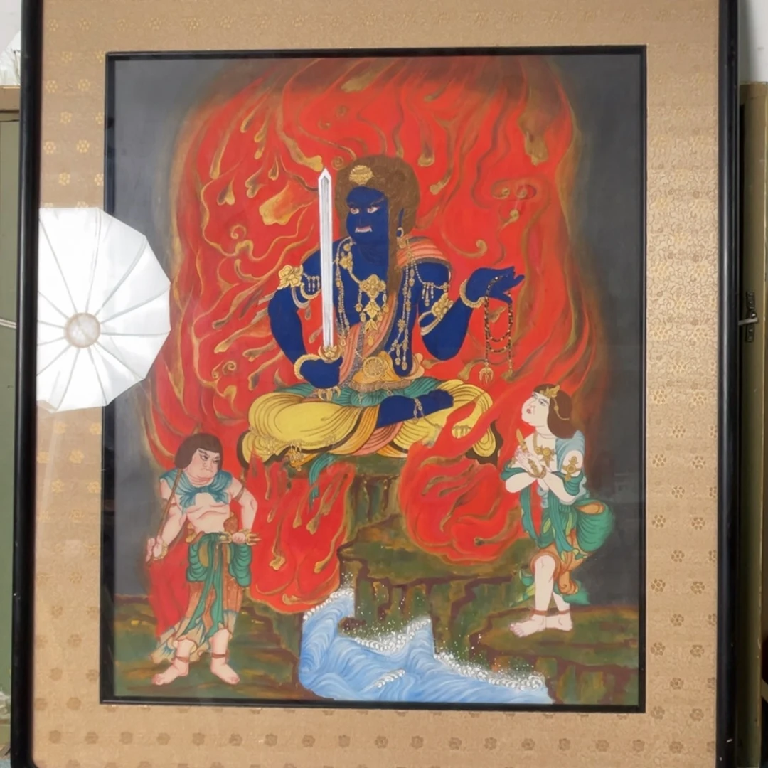 中古框画不退不换有些瑕疵