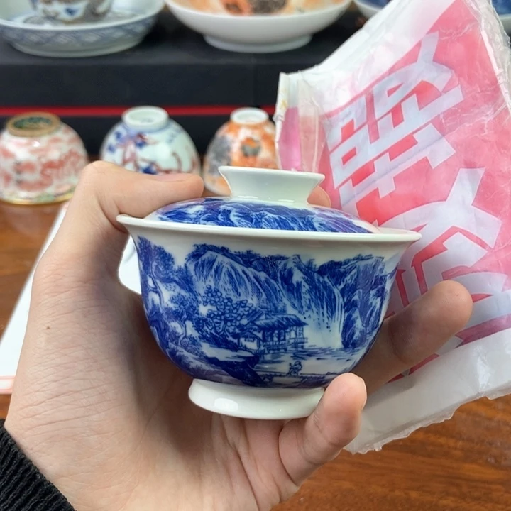 杯景德镇手绘陶瓷艺术