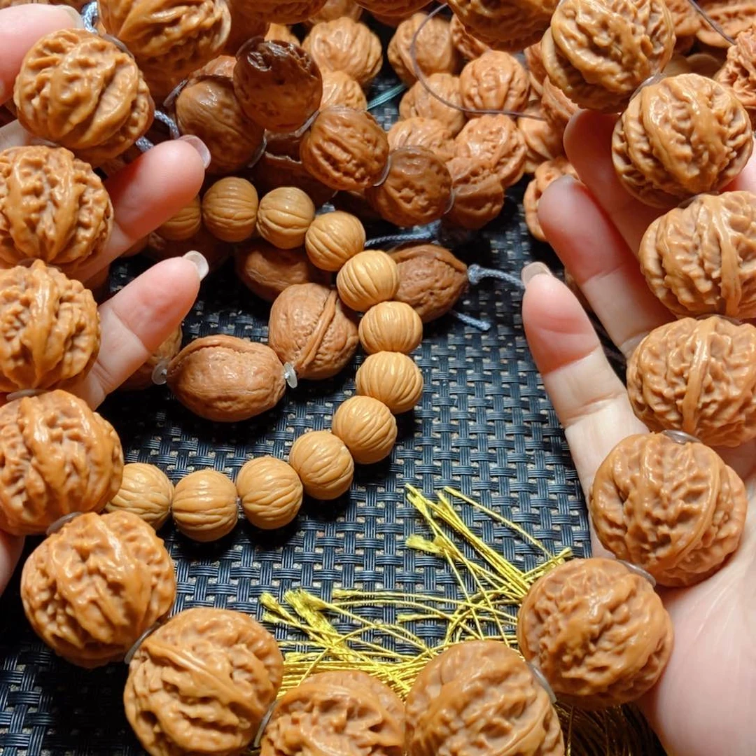 文玩核桃手串京八棱