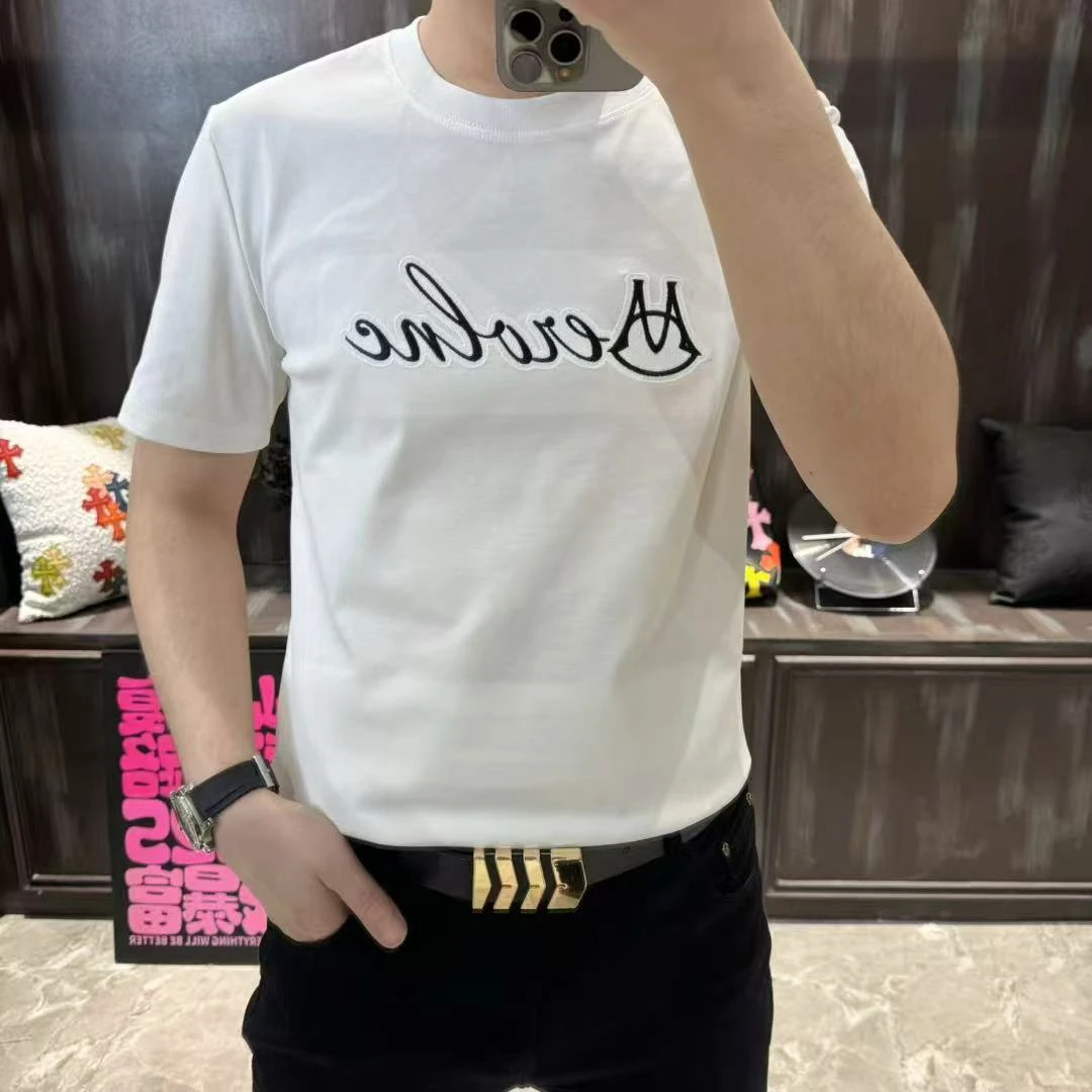 063男装屋 夏季 男款 时尚 休闲 男士 潮流 百搭 半袖