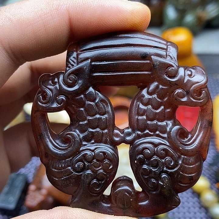 未镶嵌蛇纹石玉颈饰