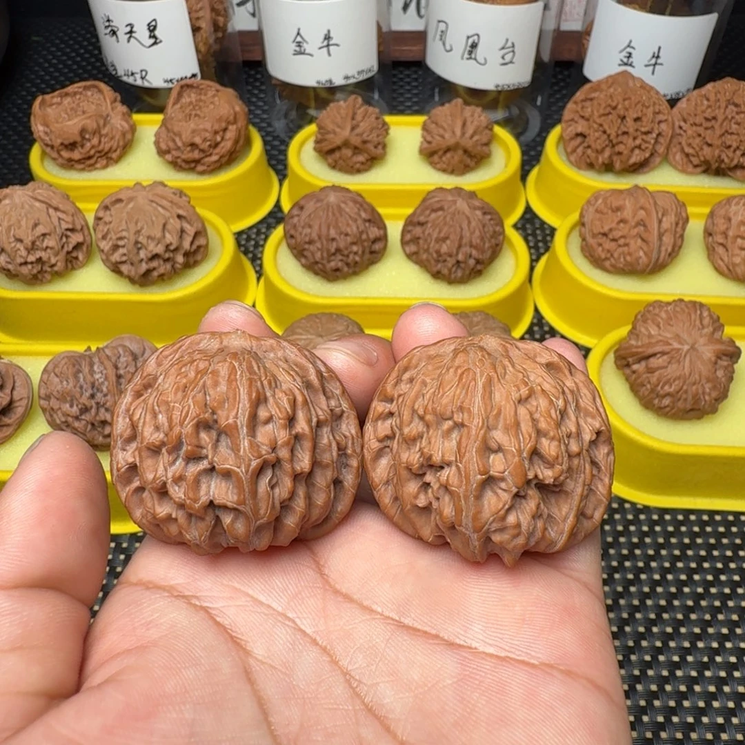 把件文玩核桃40房山磨精品