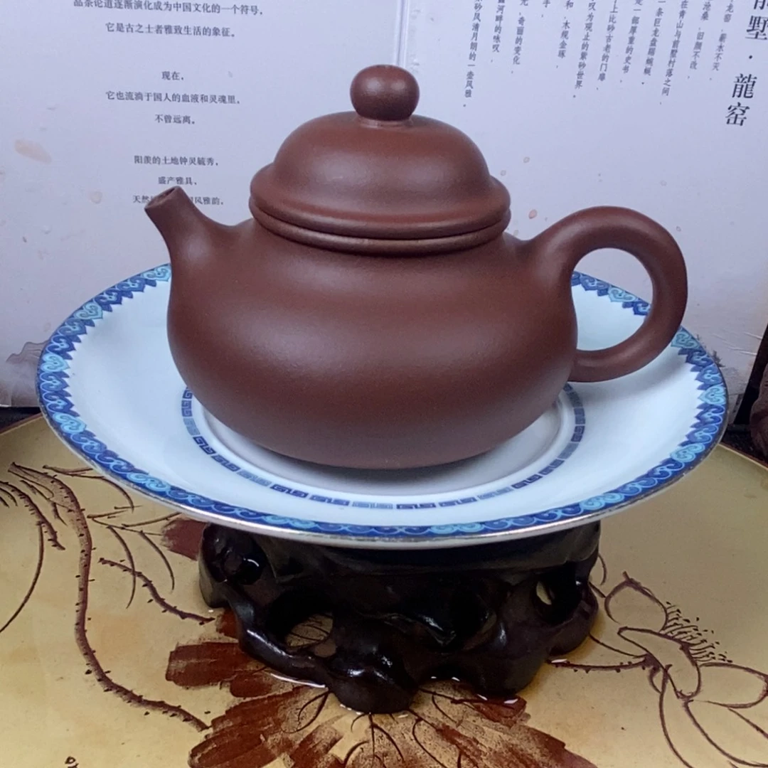 紫砂茶壶五号井底槽清老母亲制作容量220