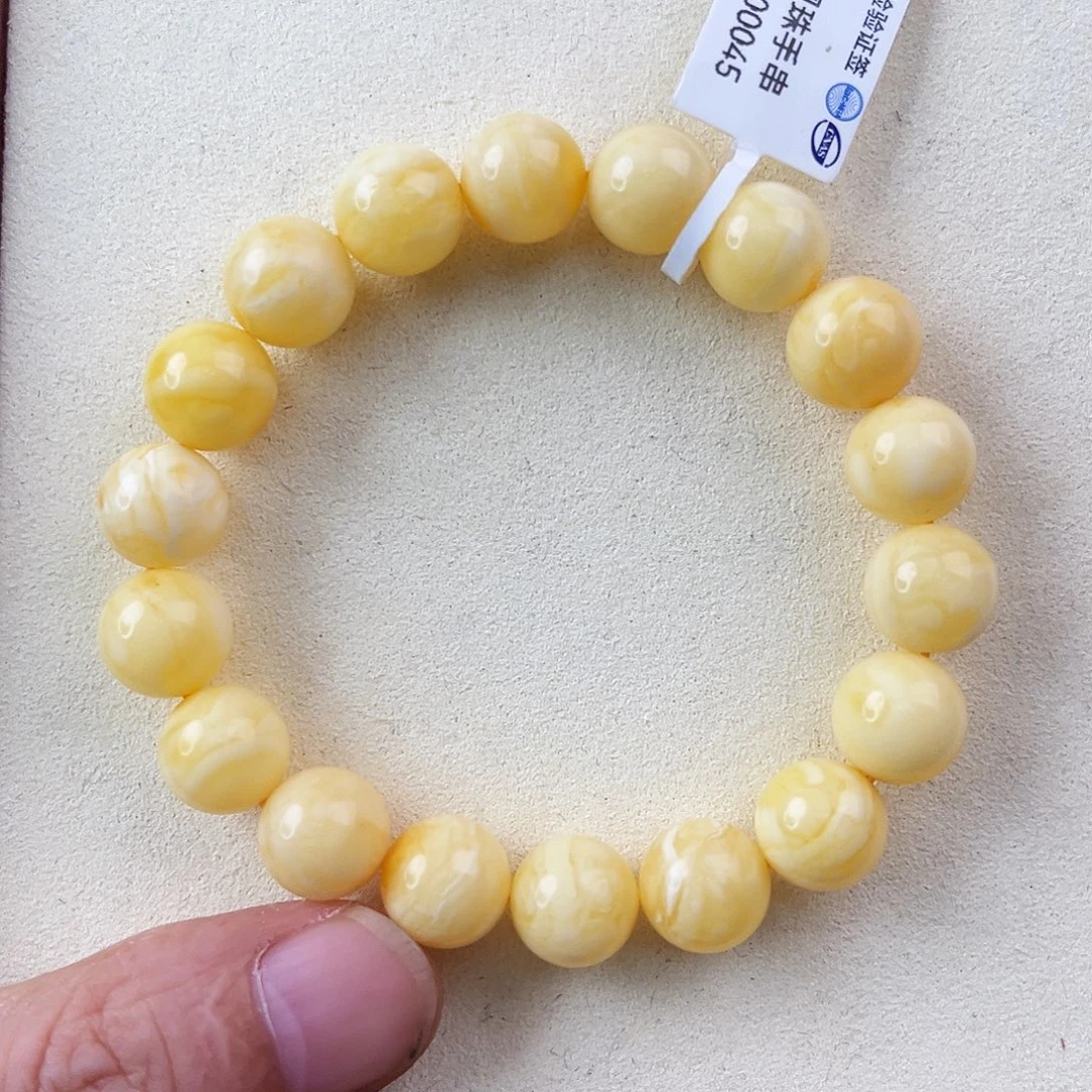 手串蜜蜡未镶嵌10mm手串