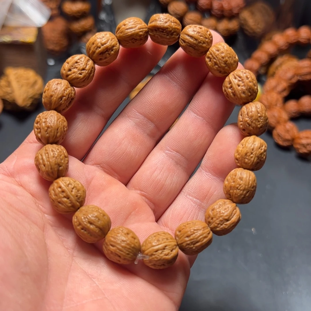 文玩核桃手串尺寸边12肚高13