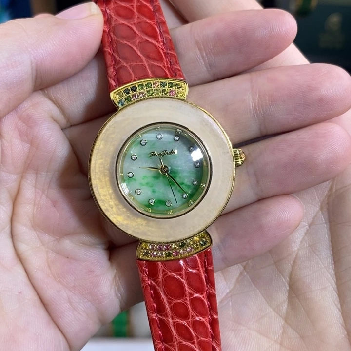 石英机芯精钢鳄鱼皮