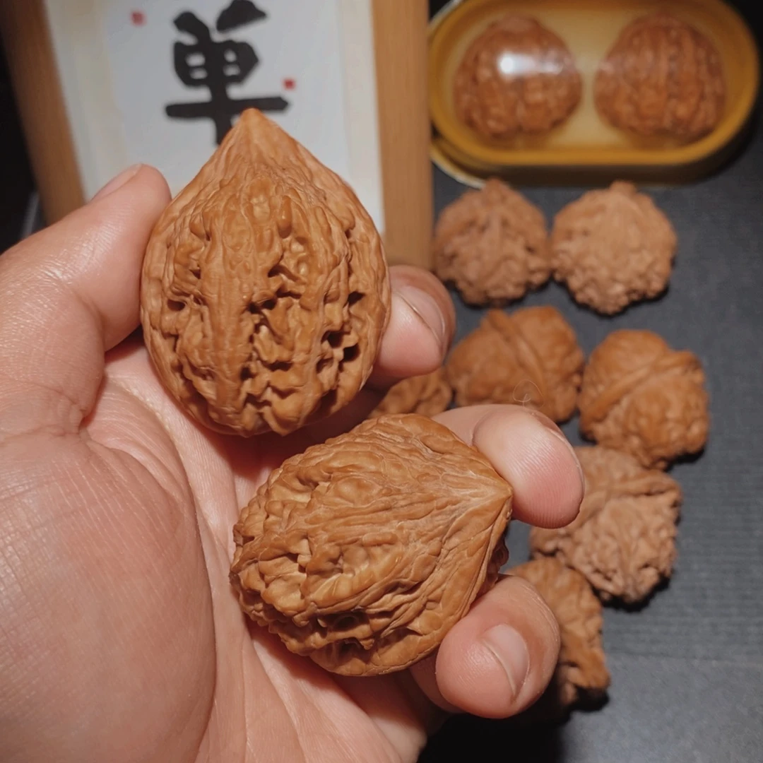 5****把件文玩核桃38大古石