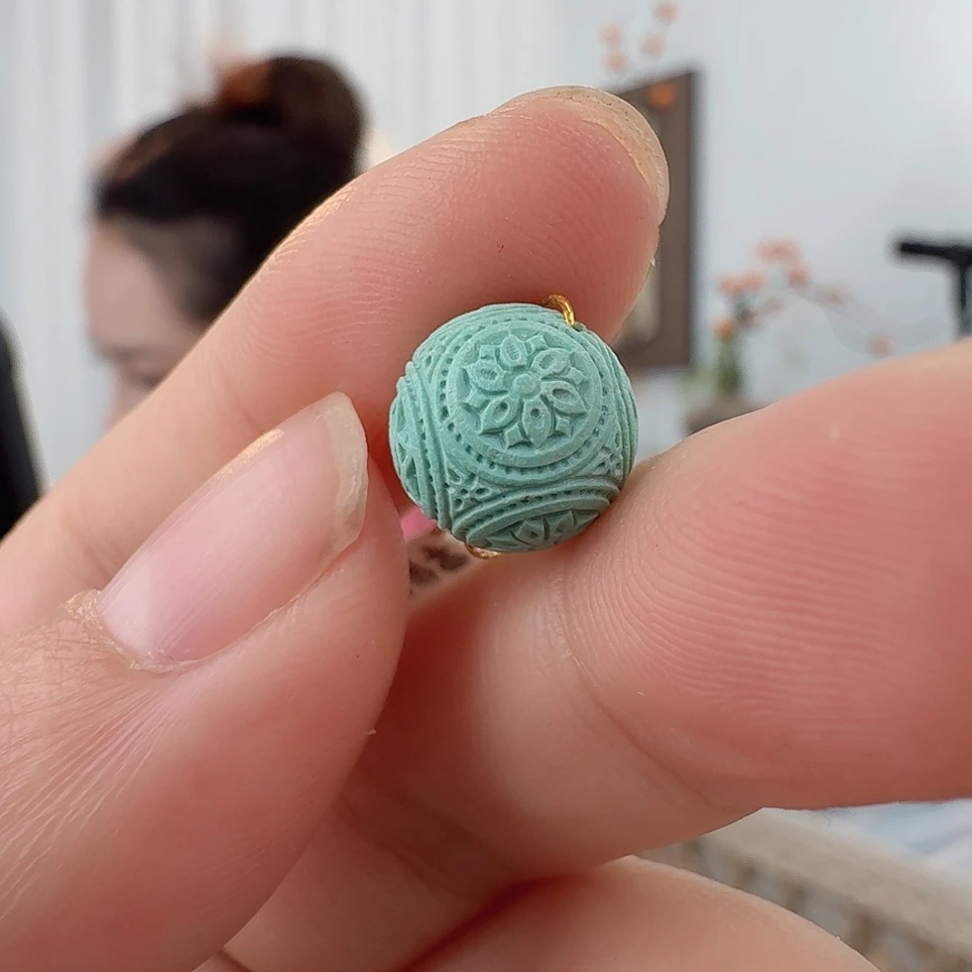 绿松石未镶嵌珠宝半成品