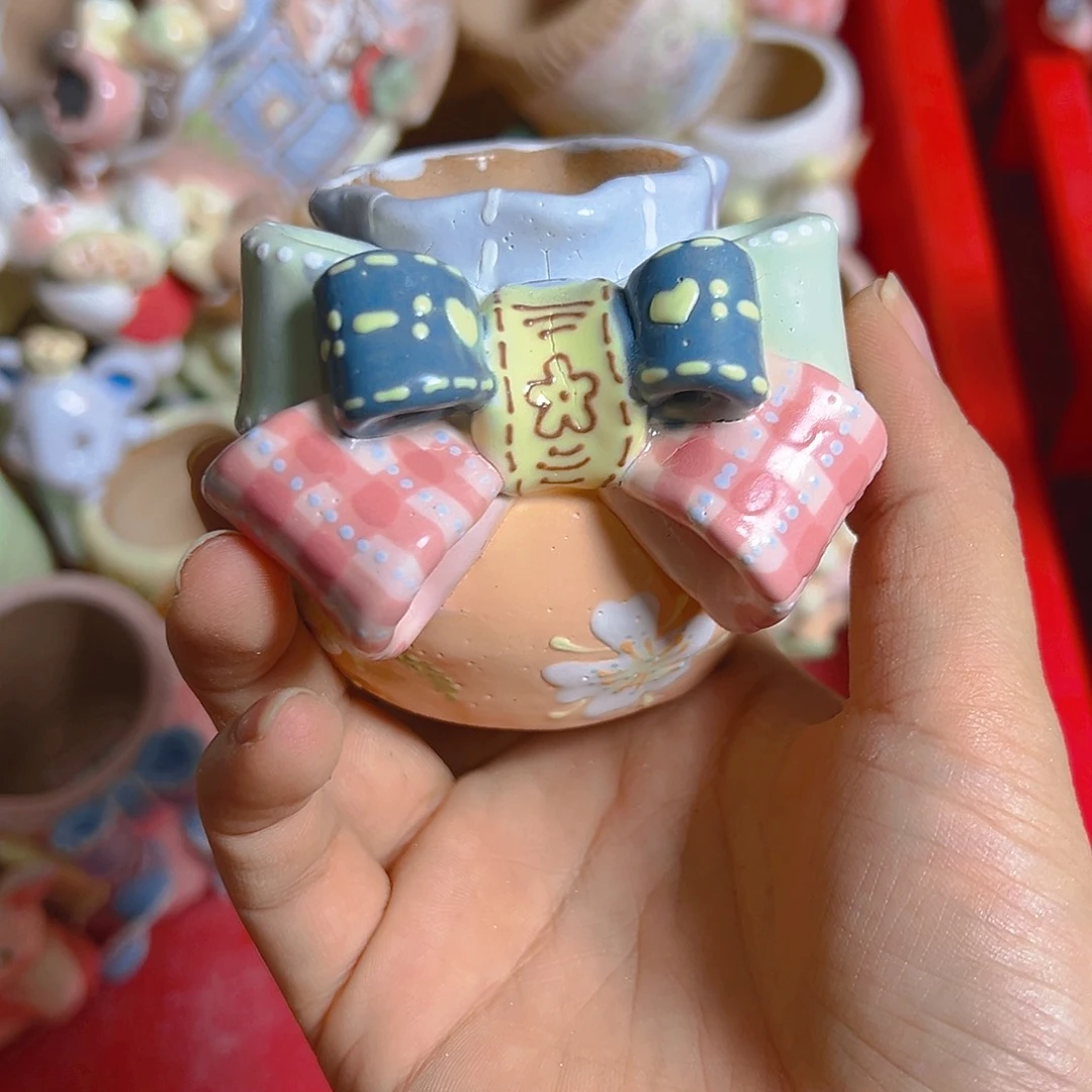 清仓老梧家手工多肉花盆