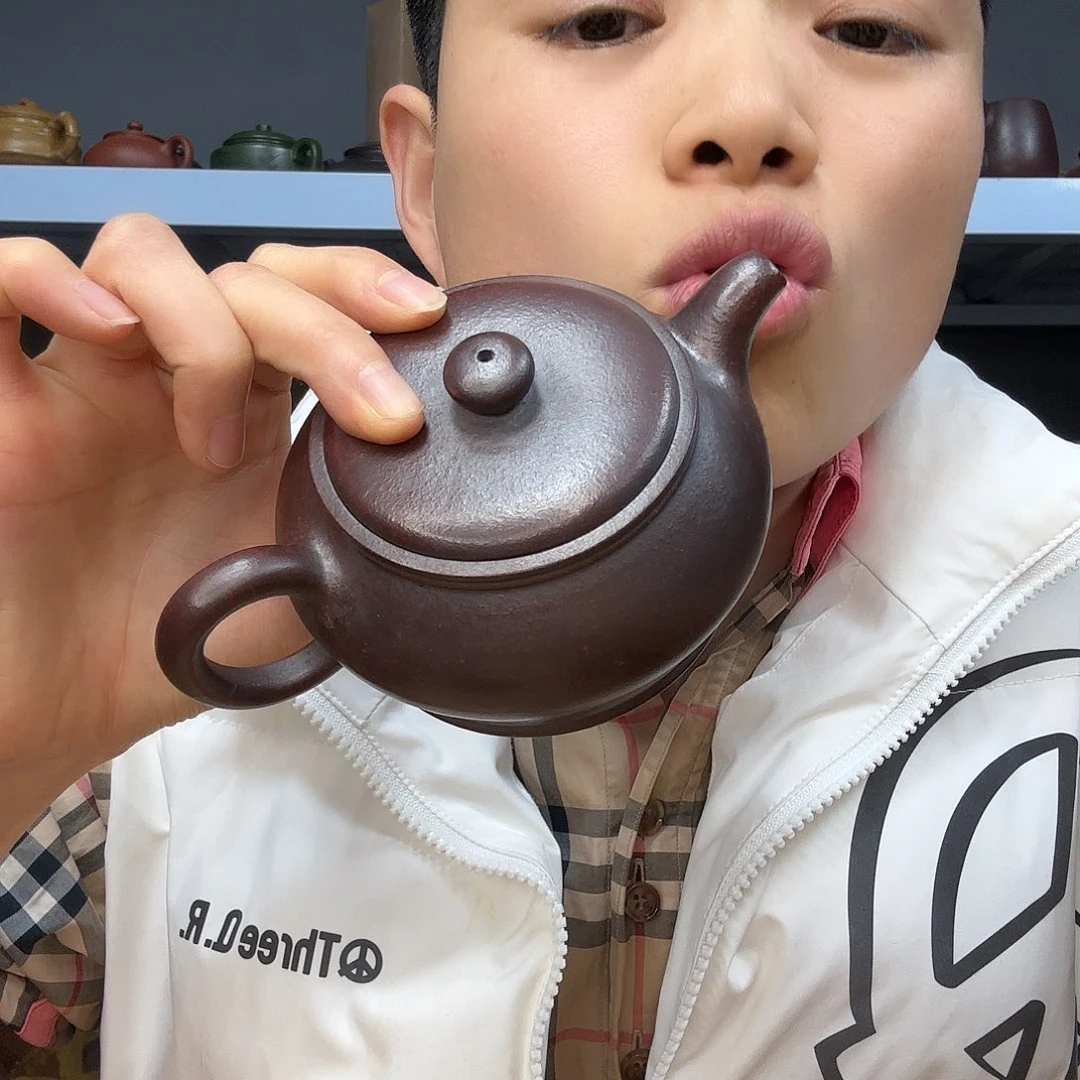 紫砂茶壶民间手艺人全手工制作