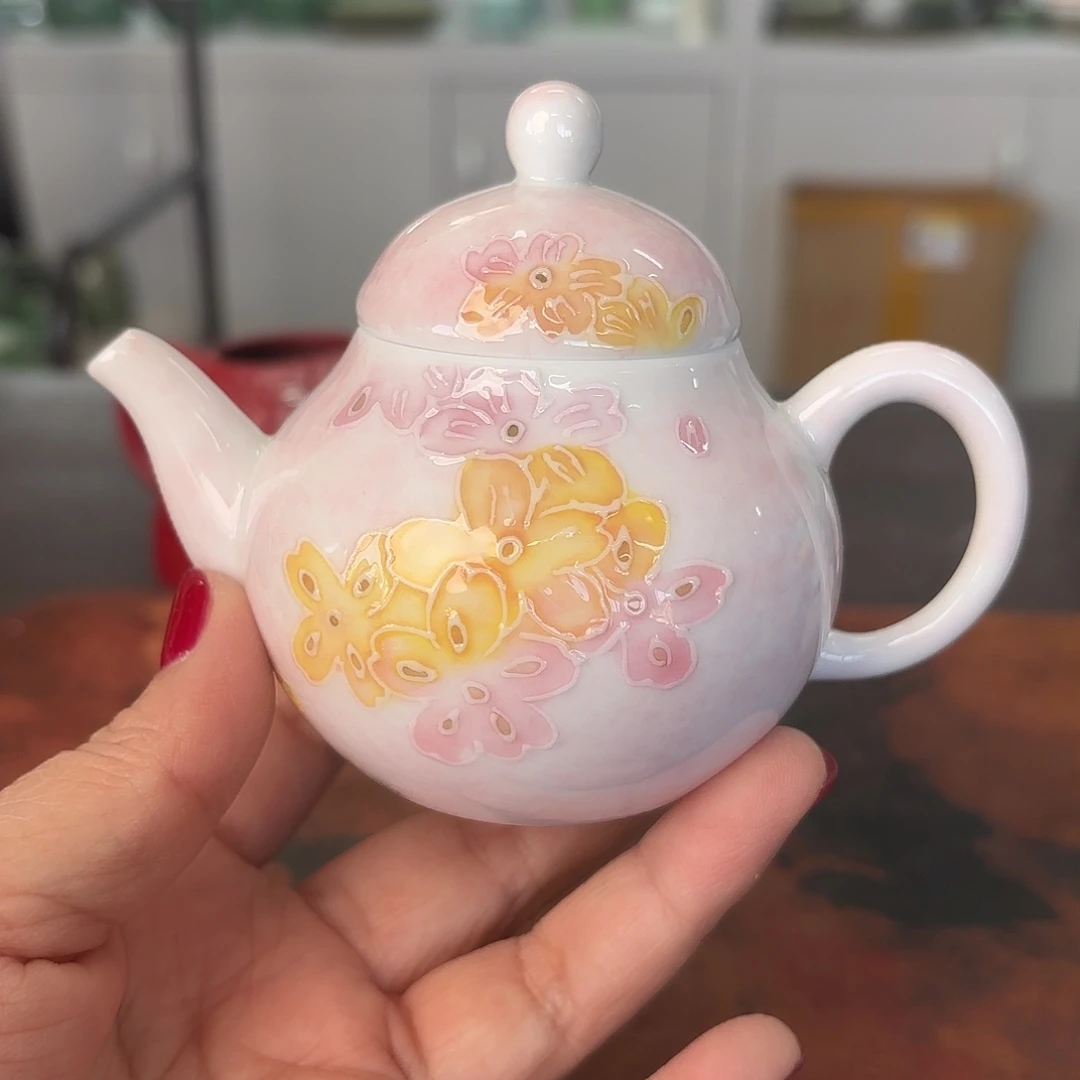 龙泉云间青瓷小米茶器