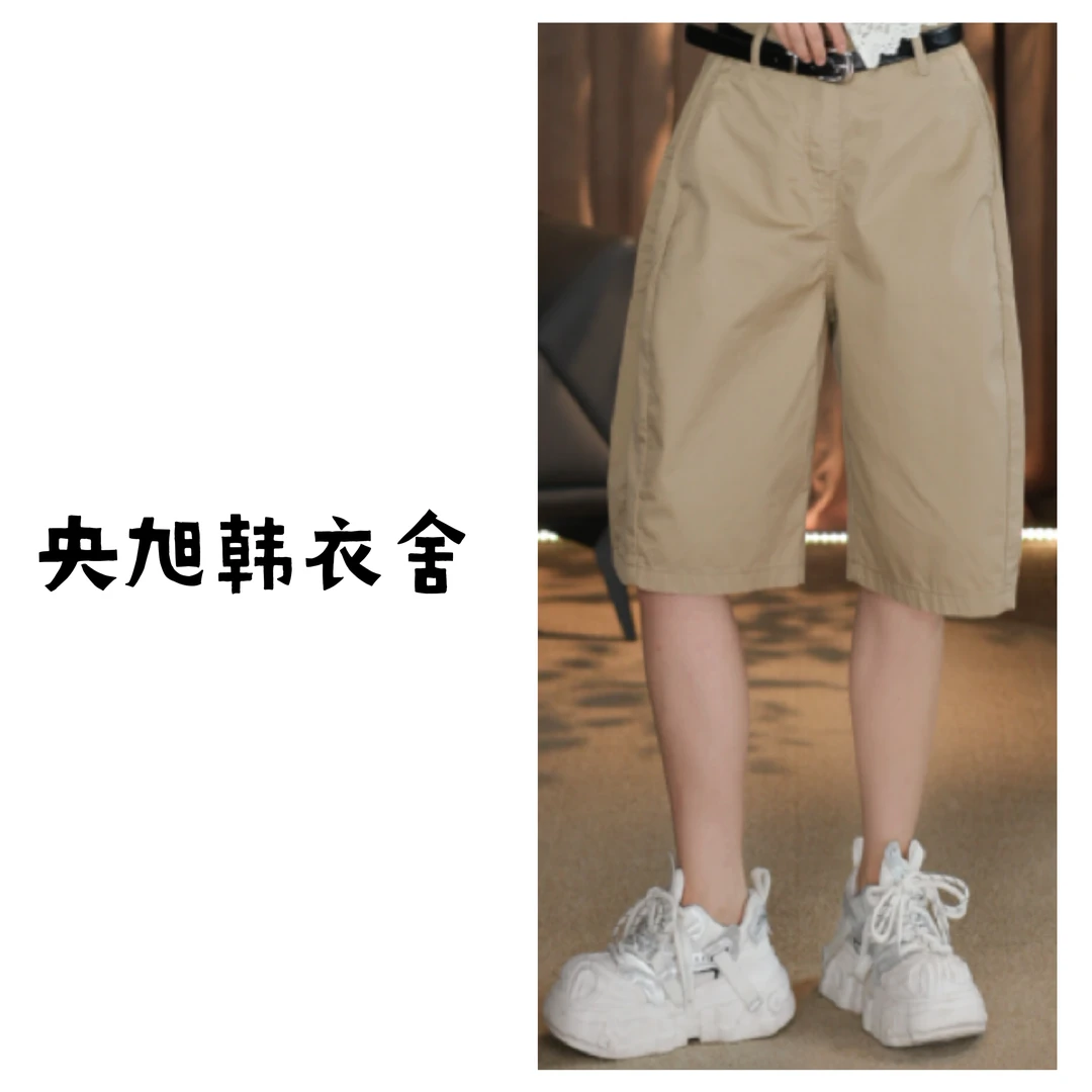央旭韩衣舍    个性休闲工装五分短裤6165