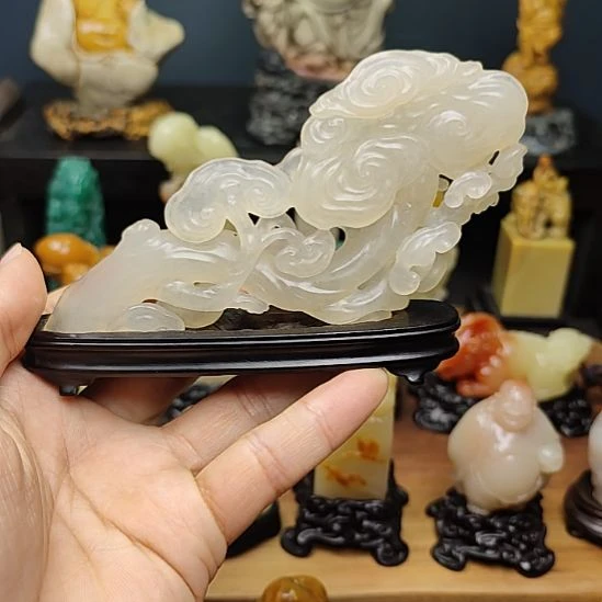寿山石印石摆件摆件摆件