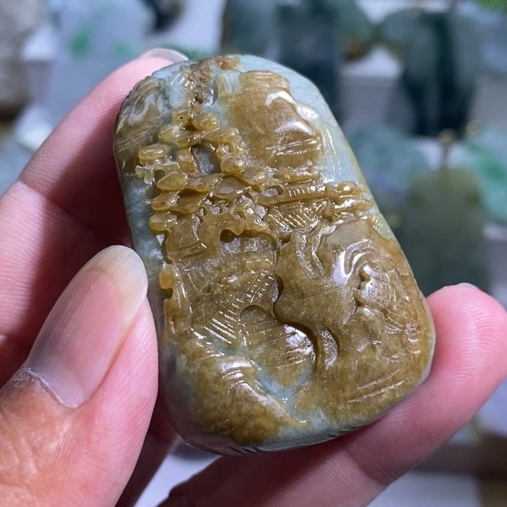 【闪购商品】翡翠挂件未镶嵌1111111111