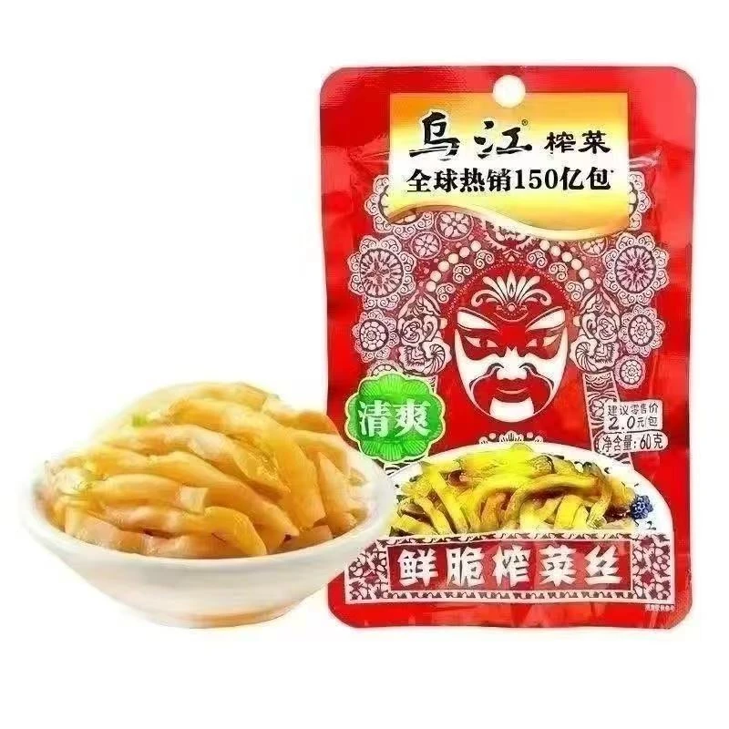 乌江榨菜丝60克/一袋